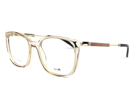 lunette de vue gucci doré